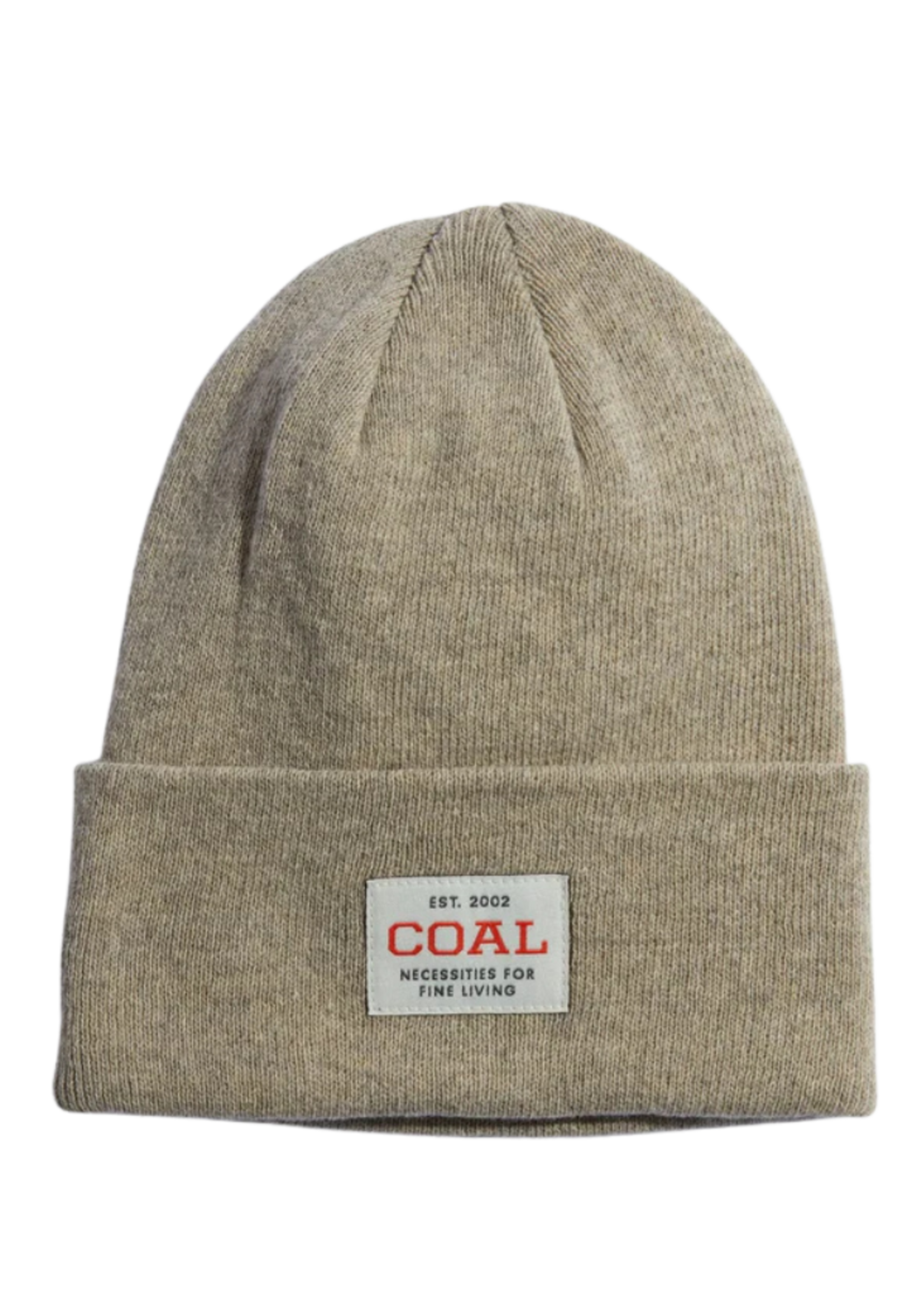 Coal Recycled Uniform Beanie | Natural