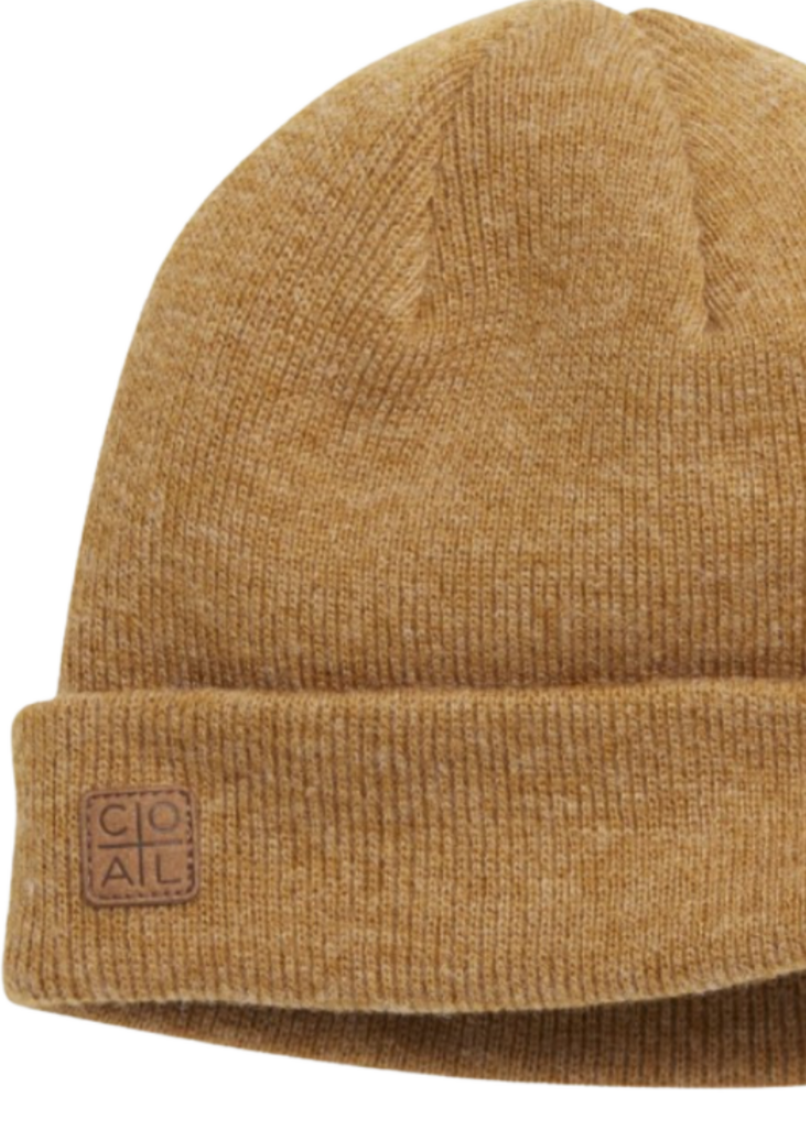 Coal Harbour Rib Knit Fisherman Beanie | Heather Mustard