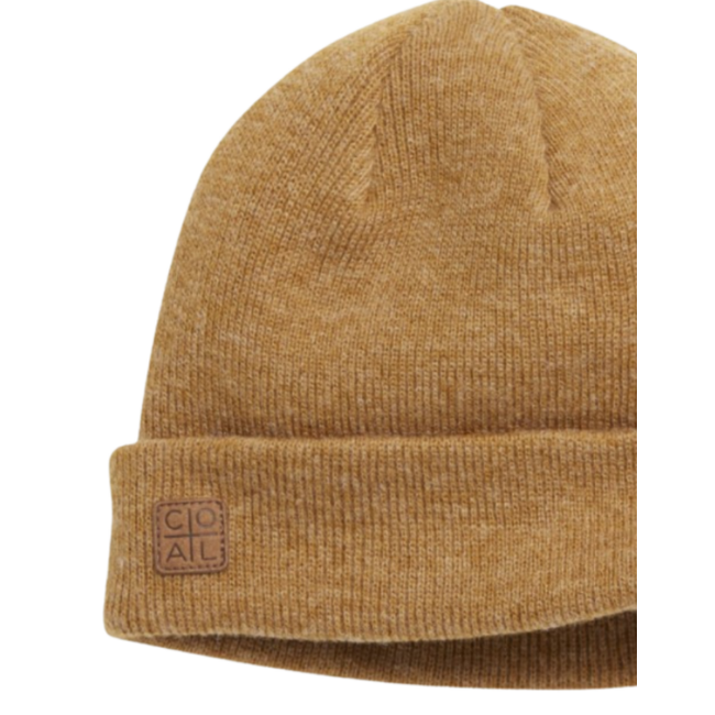 Coal Harbour Rib Knit Fisherman Beanie | Heather Mustard
