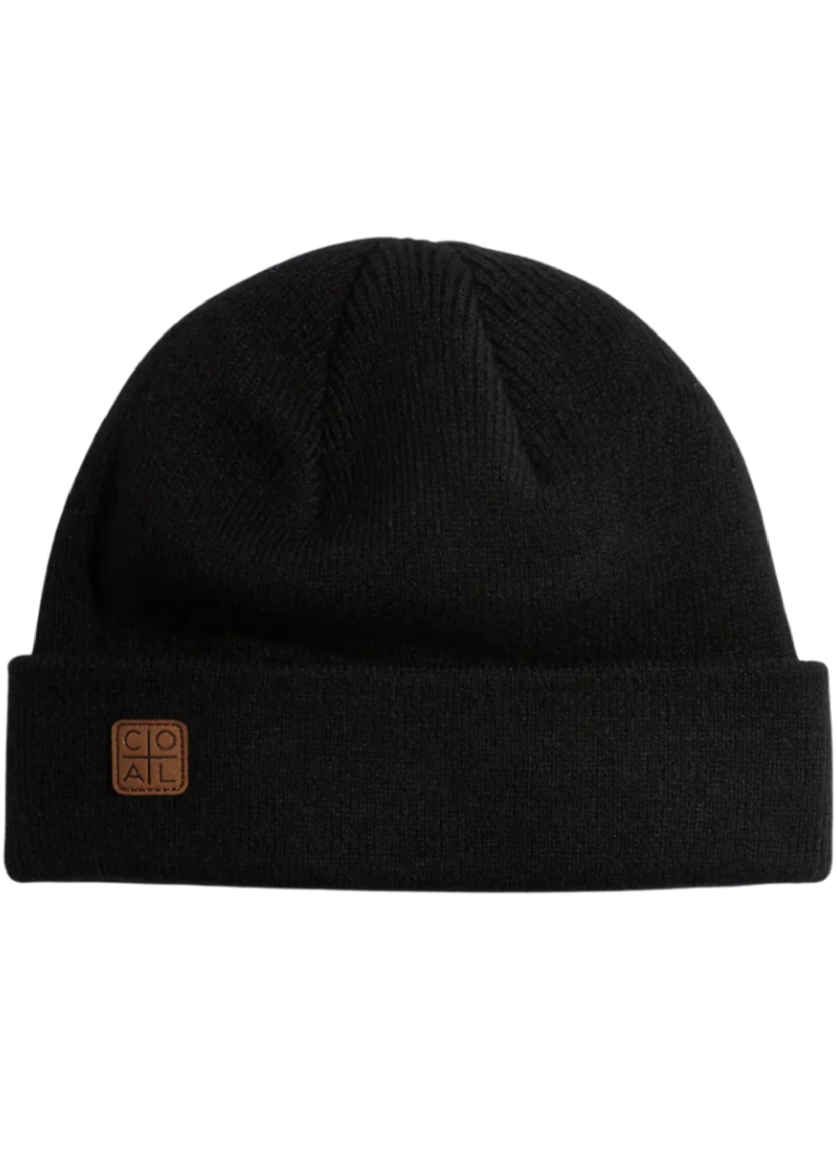 Coal The Harbor Rib Knit Fisherman Beanie | Black