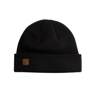 Coal The Harbor Rib Knit Fisherman Beanie | Black