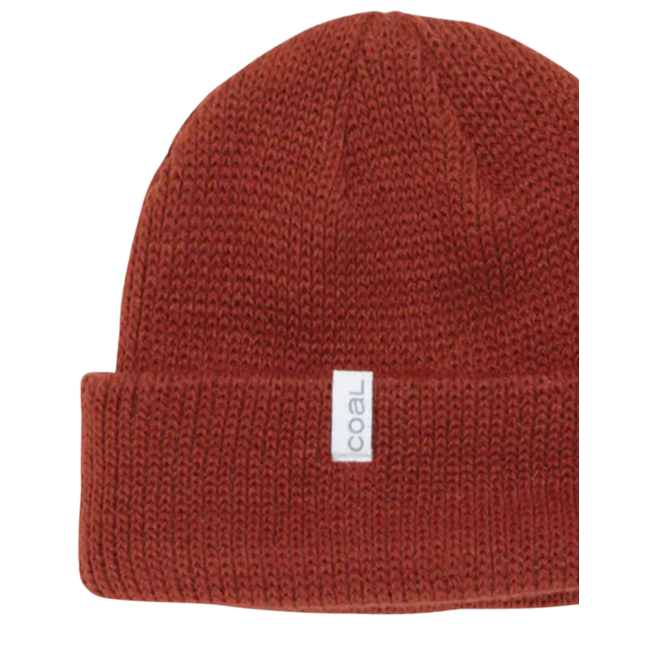 Coal Frena Thick Knit Cuff Beanie | Rust