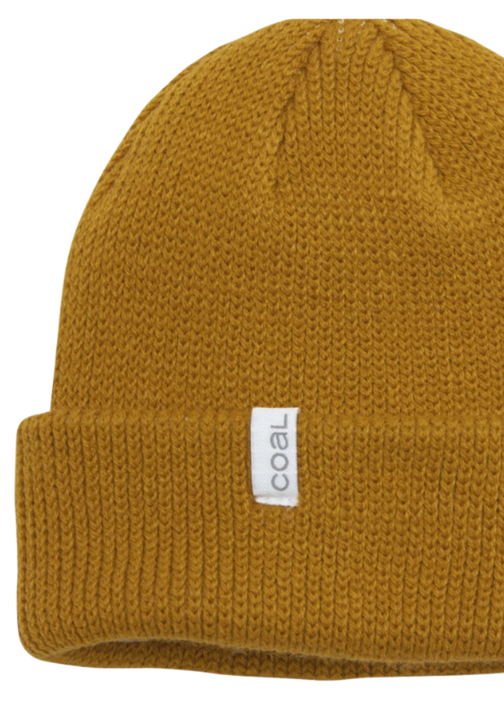 Coal Frena Thick Knit Cuff Beanie | Mustard