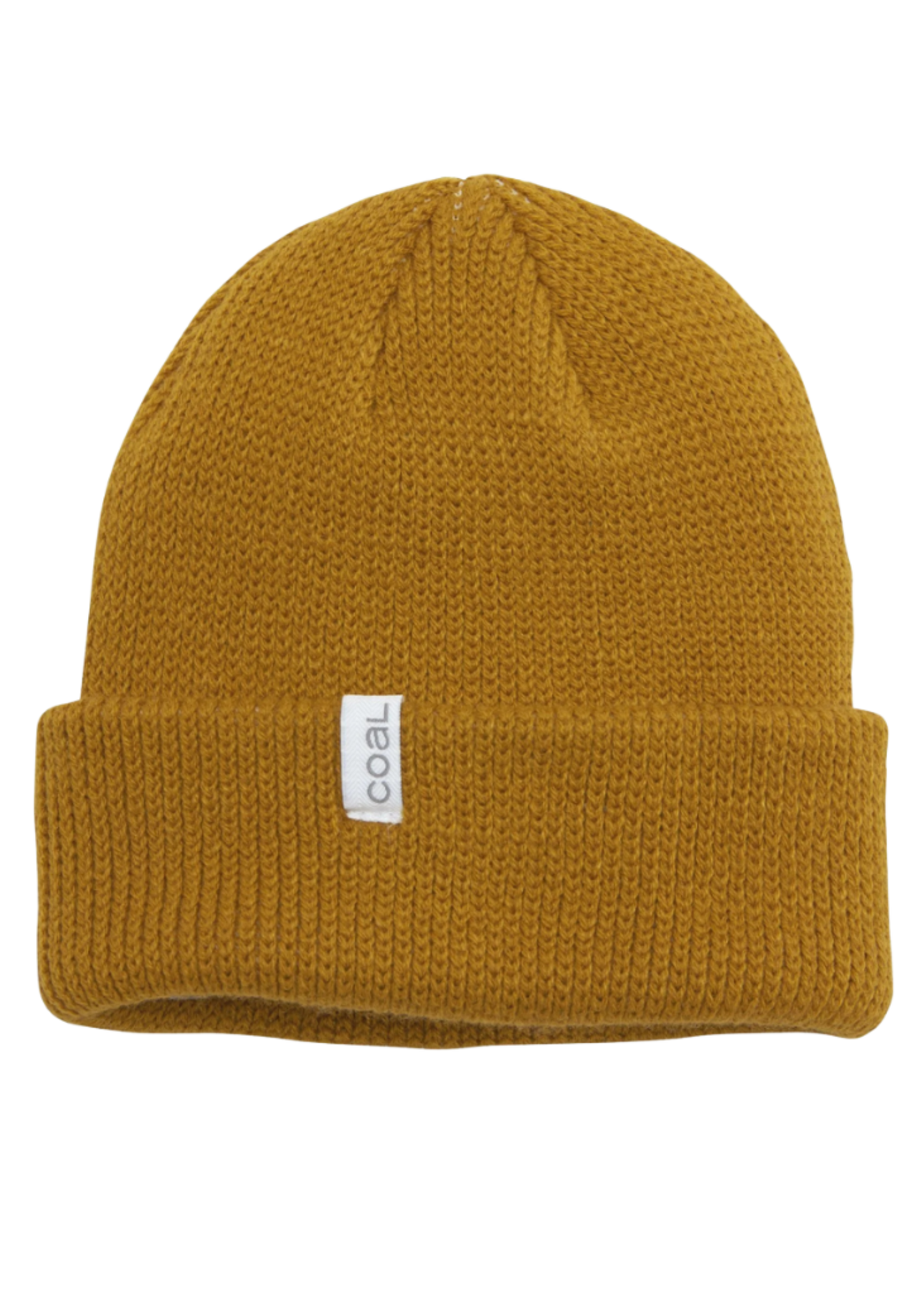 Coal Frena Thick Knit Cuff Beanie | Mustard