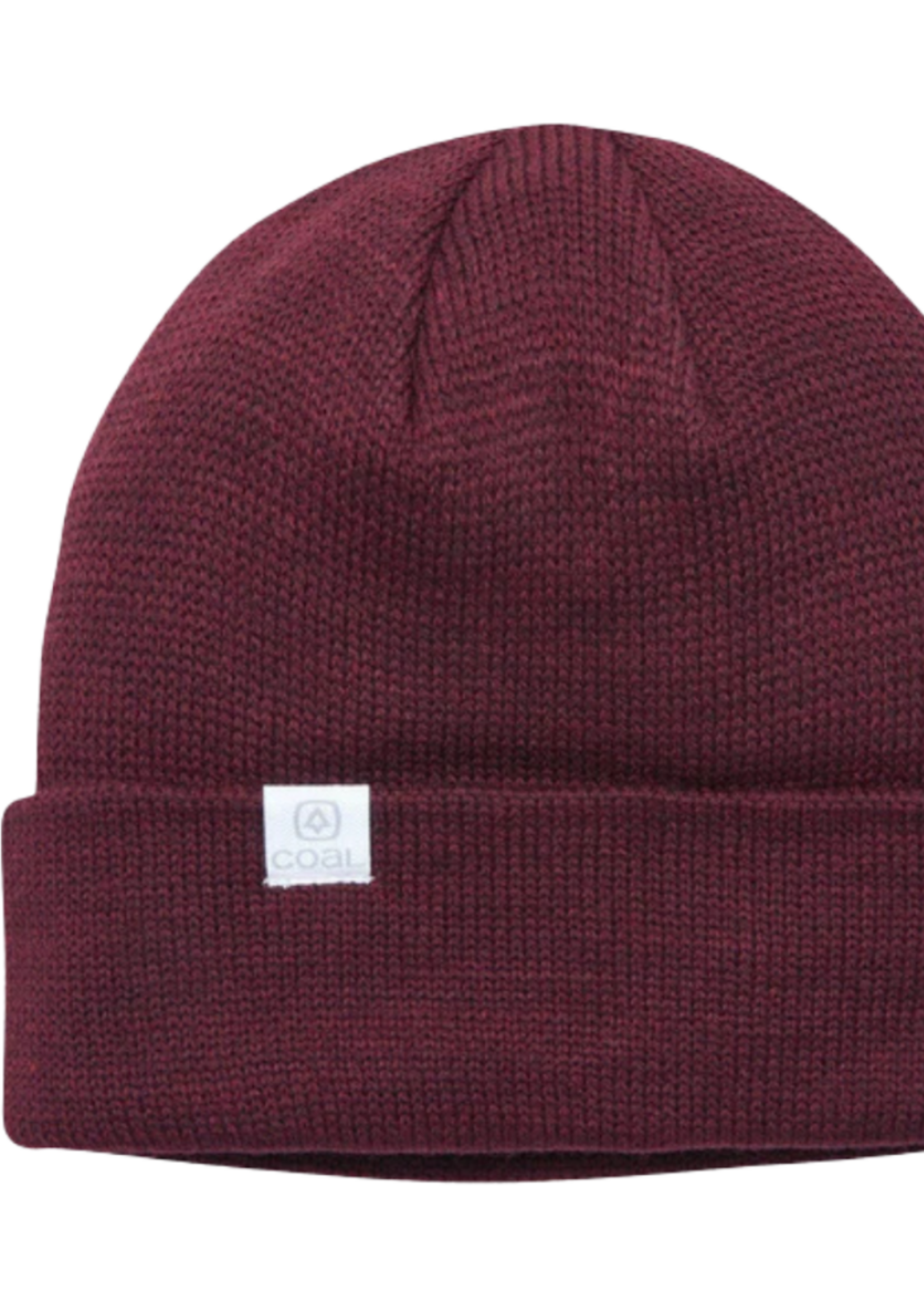 Coal FLT Recycled Polylana Knit Beanie | Burgundy
