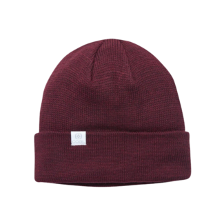 Coal FLT Recycled Polylana Knit Beanie | Burgundy
