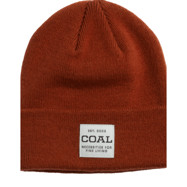 Coal Uniform Mid Knit Cuff Beanie | Rust