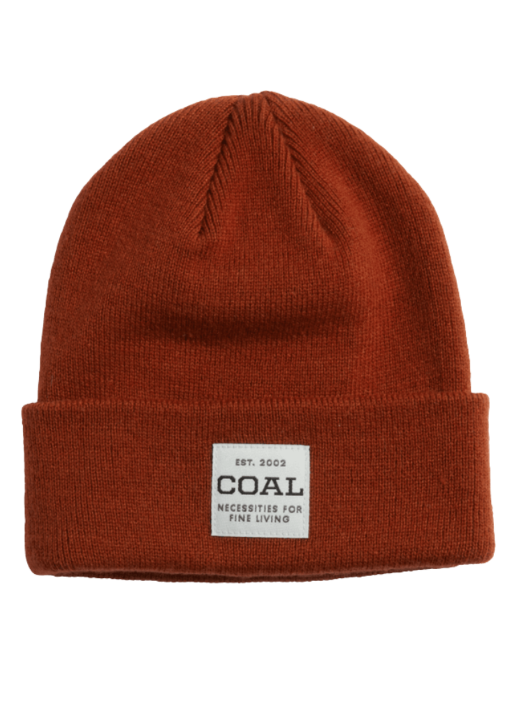 Coal Uniform Mid Knit Cuff Beanie | Rust
