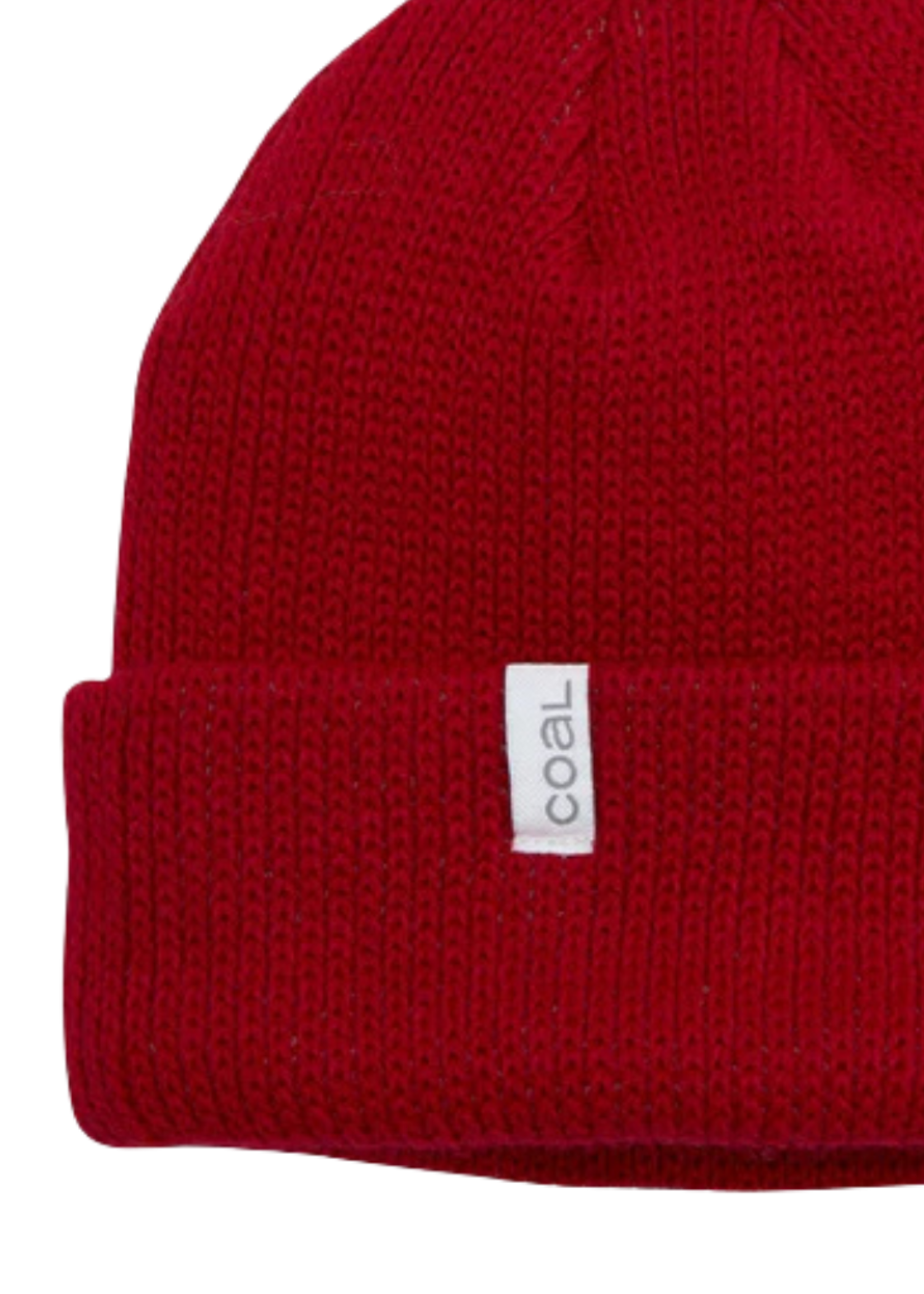 Coal Frena Thick Knit Cuff Beanie | Red