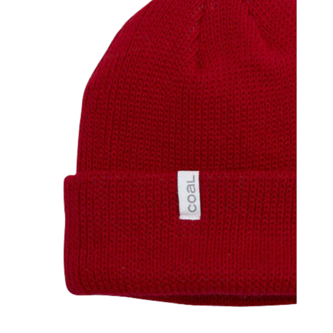 Coal Frena Thick Knit Cuff Beanie | Red