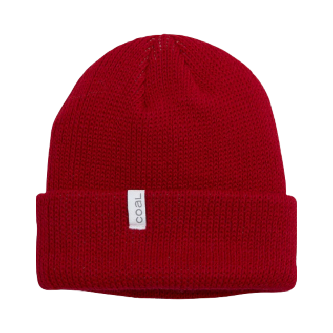 Coal Frena Thick Knit Cuff Beanie | Red