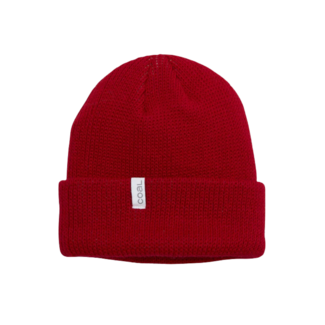 Coal Frena Thick Knit Cuff Beanie | Red