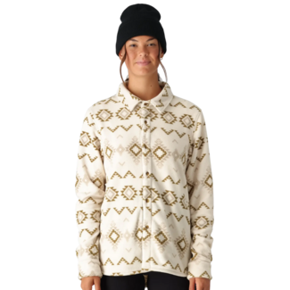 686 Sierra Nevada Fleece Snap Up | Limestone Plaid