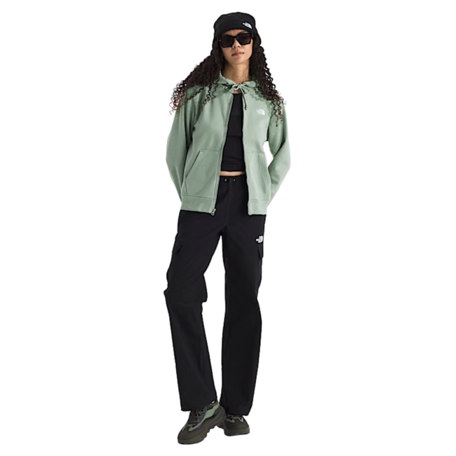 The North Face Women's Evolution Simple Dome Full Zip Hoodie | Slate Moss