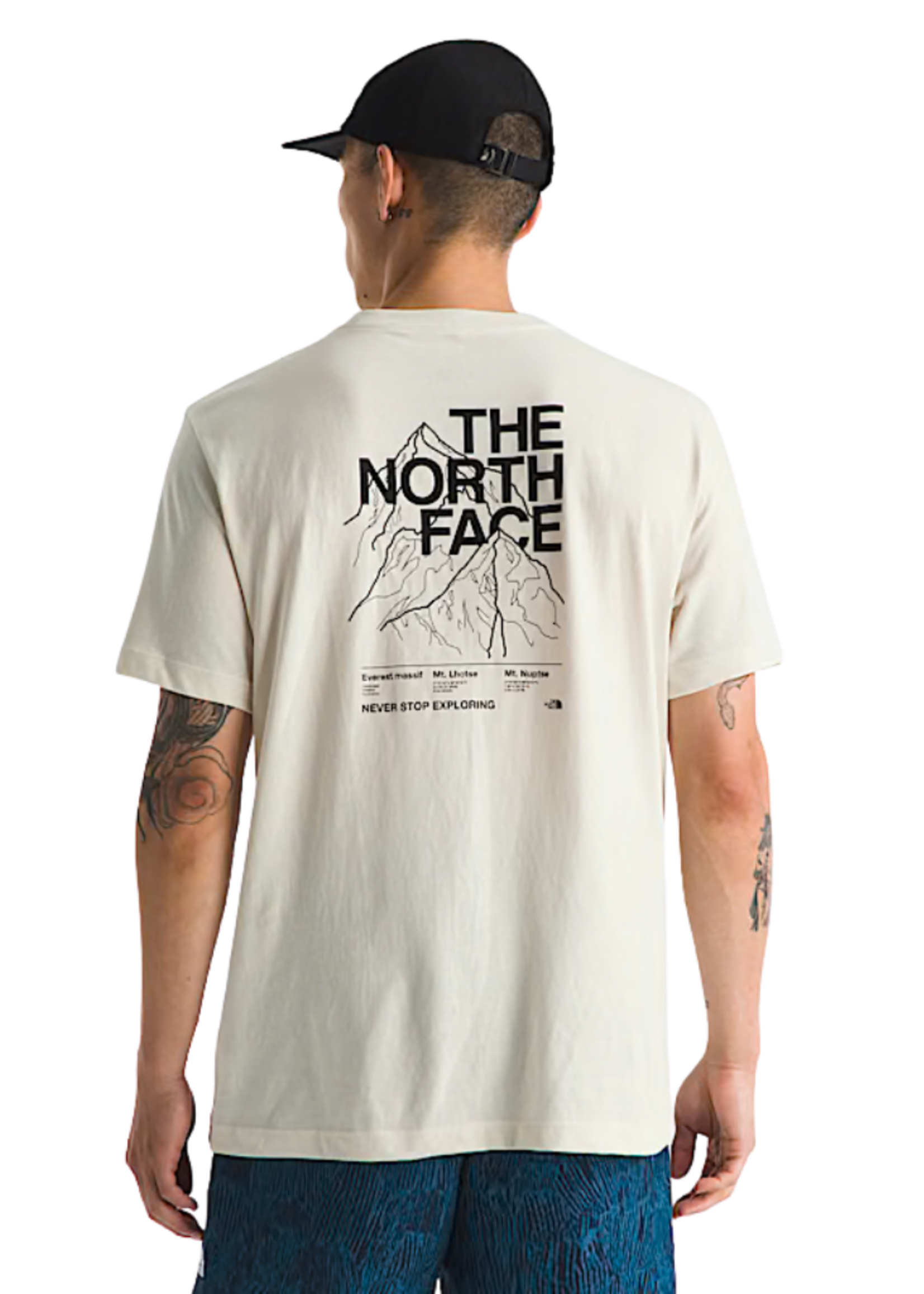 The North Face Men's Evolution Half Dome Tee | White Dune