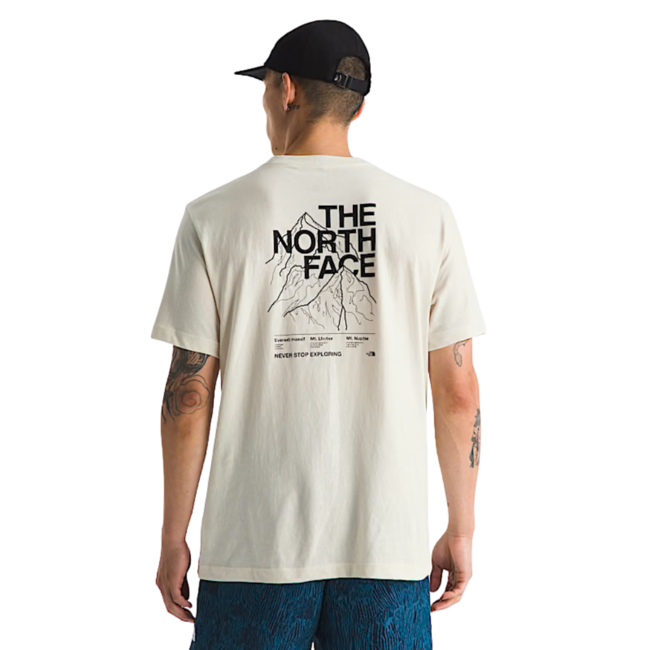 The North Face Men's Evolution Half Dome Tee | White Dune