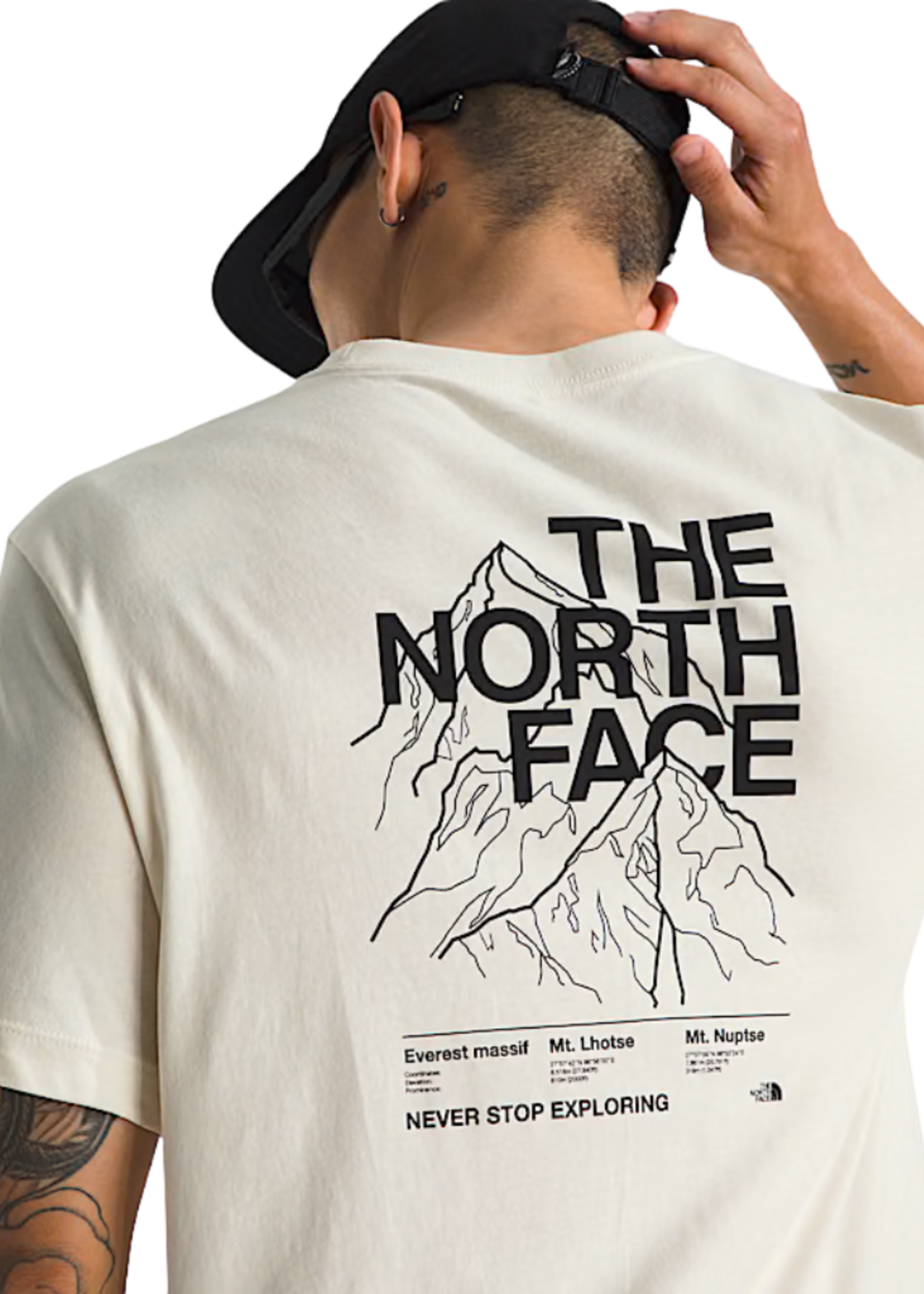 The North Face Men's Evolution Half Dome Tee | White Dune