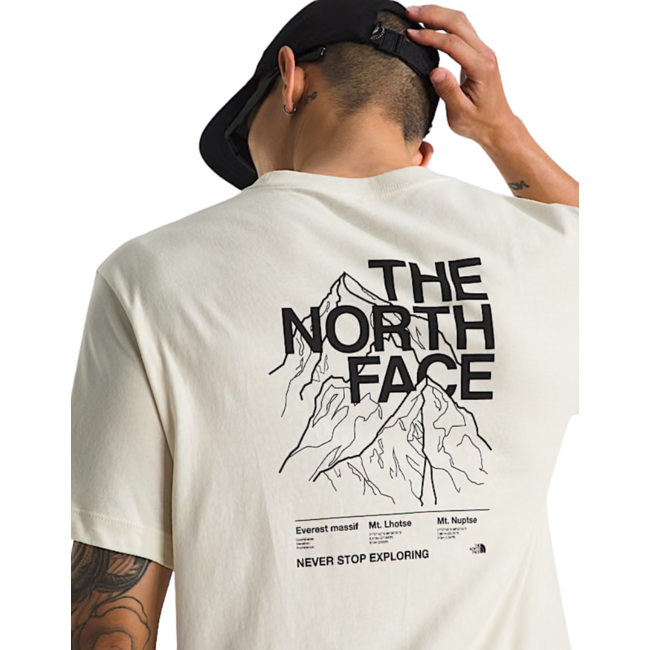 The North Face Men's Evolution Half Dome Tee | White Dune