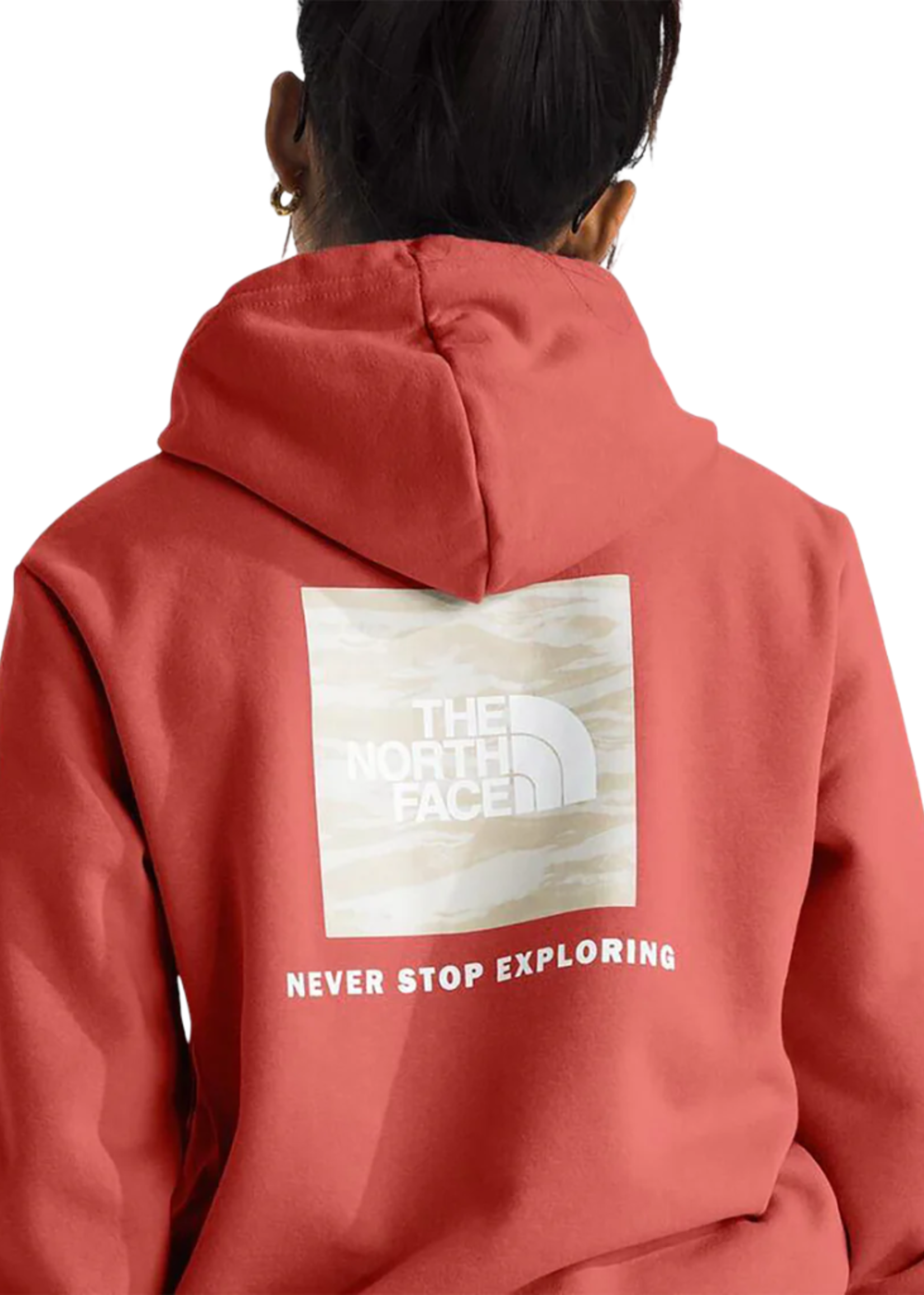 The North Face Women's Evolution Box NSE Fill Hoodie | Mars Dust