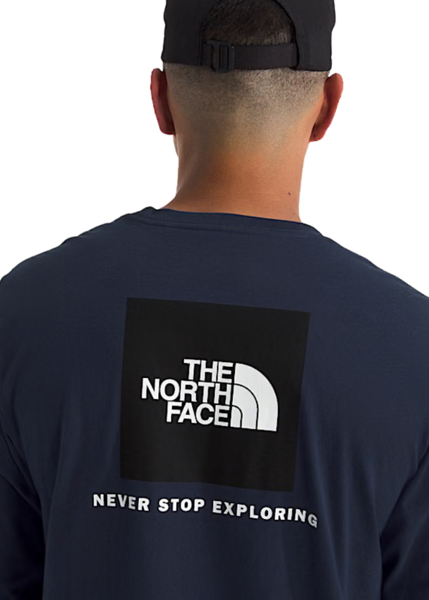 The North Face Men's Evolution Box NSE Long Sleeve | Summit Navy
