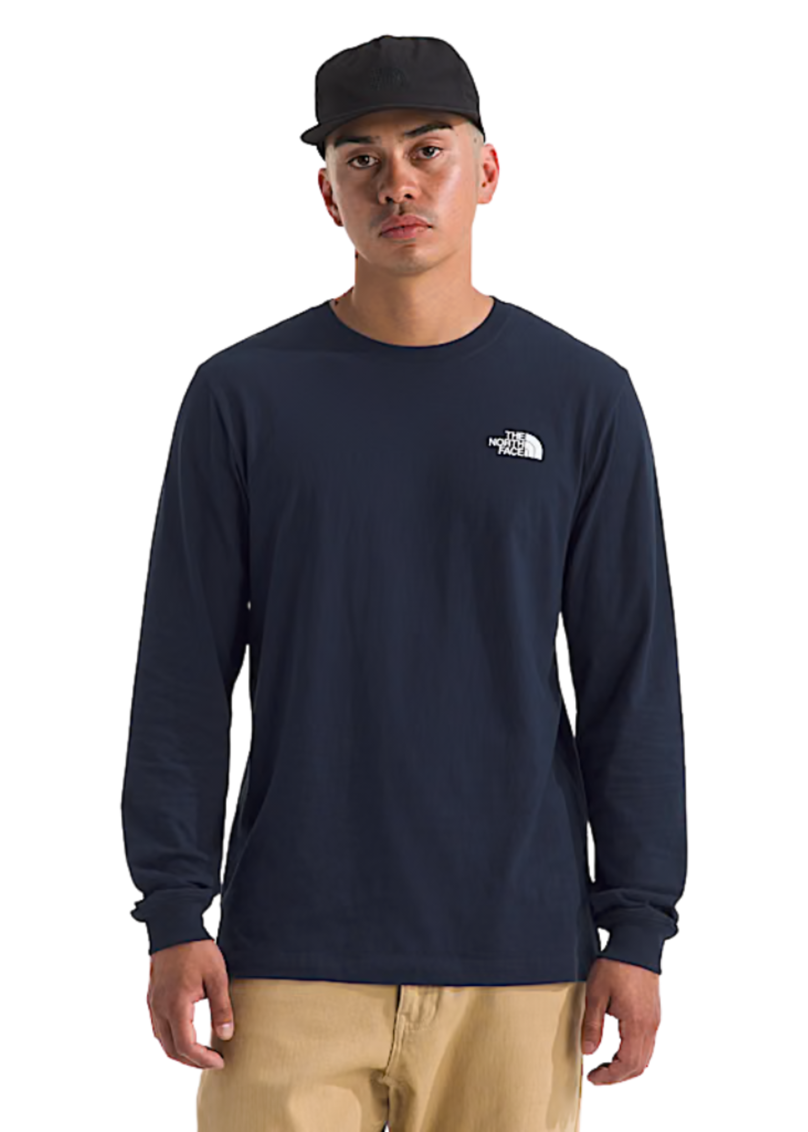 The North Face Men's Evolution Box NSE Long Sleeve | Summit Navy