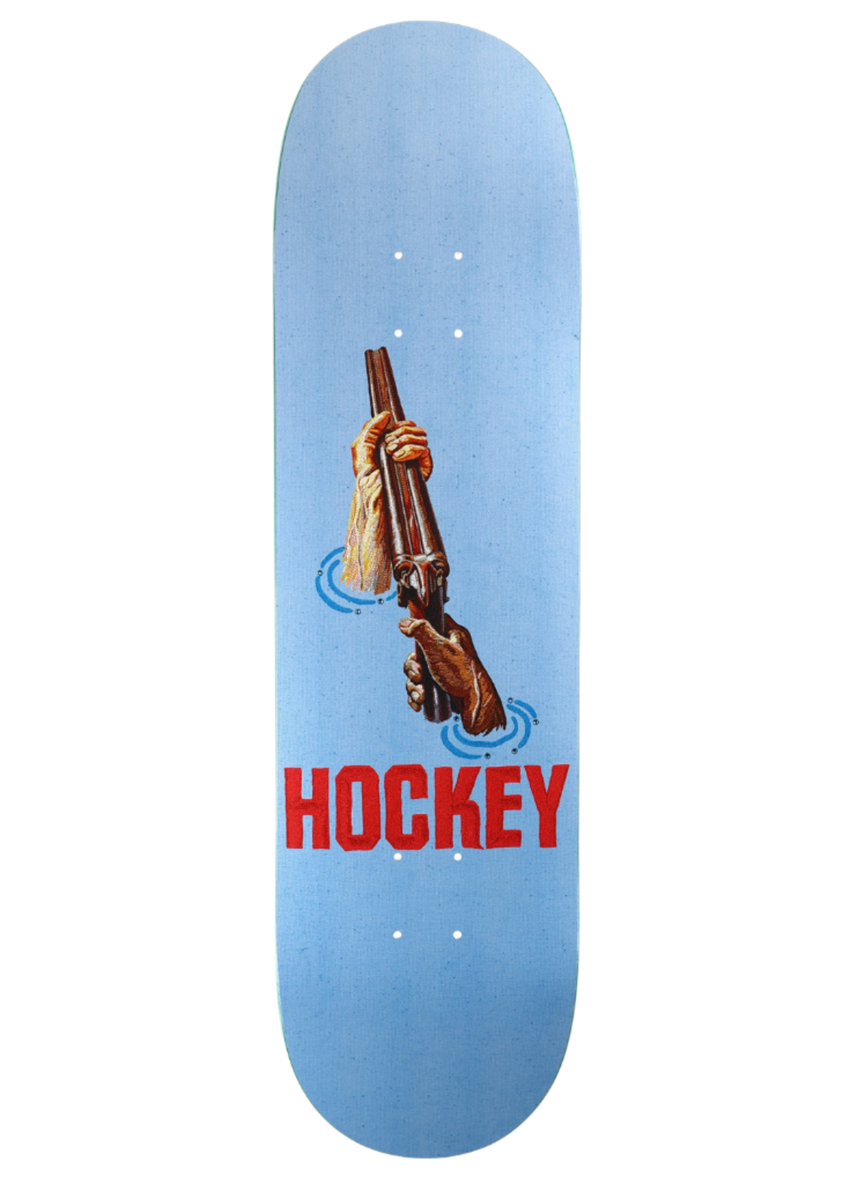 Hockey Shotgun Andrew Allen Shape Skate Deck 8.25"