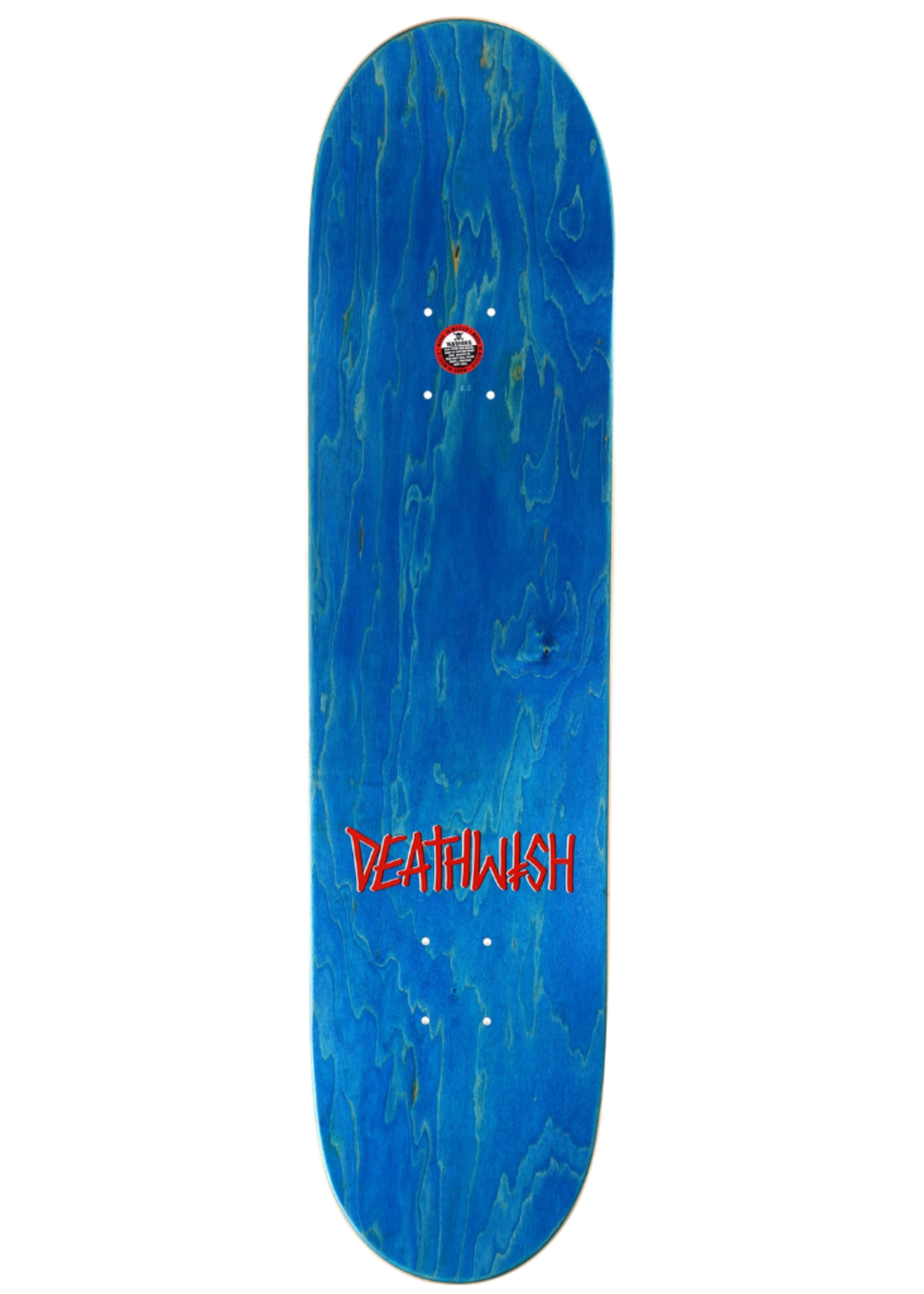 Deathwish Pedro Delfino Full Heat Skate Deck 8.38