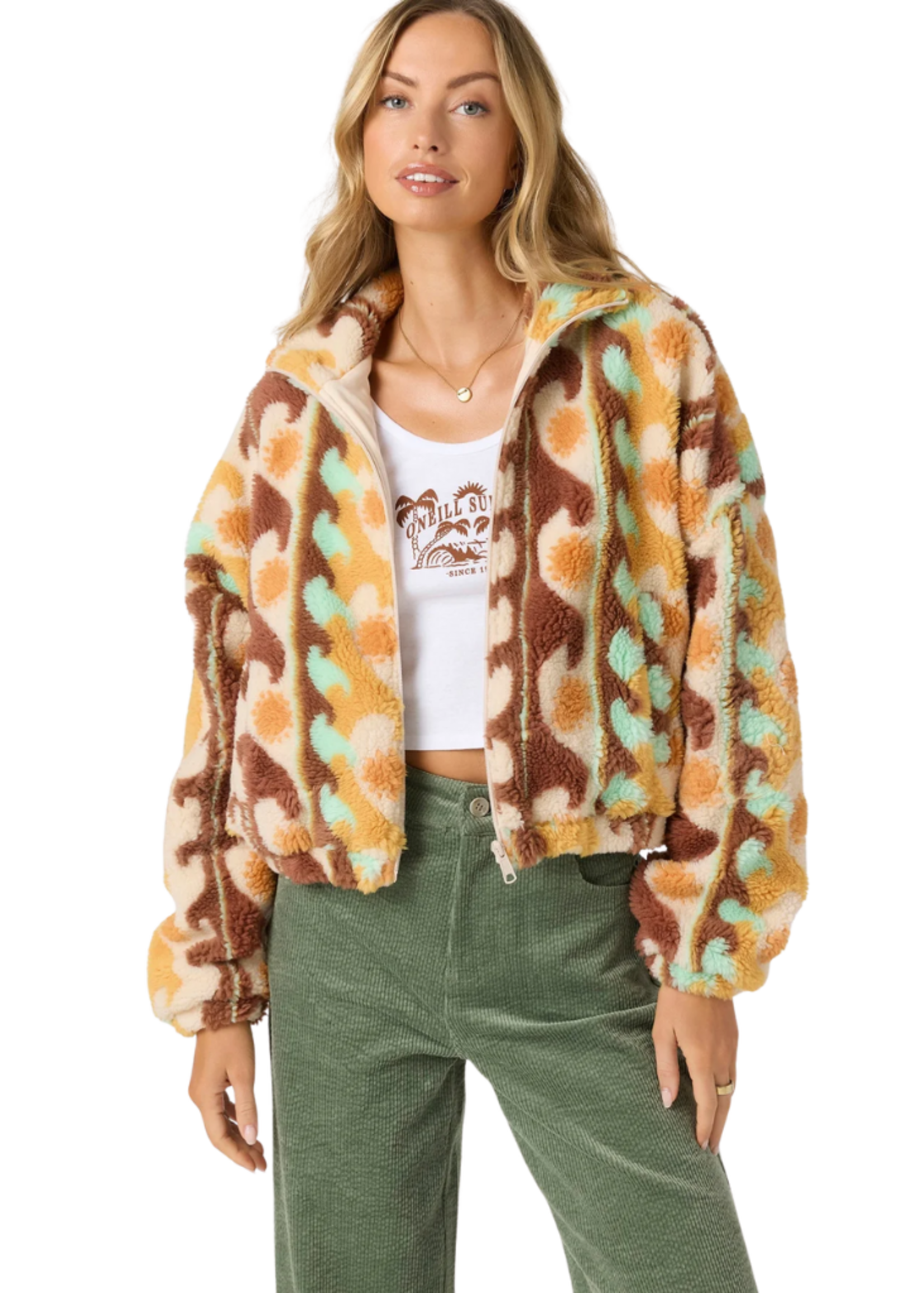 O'Neill Women's Cordin Jacquard Jacket | Warm Ochre