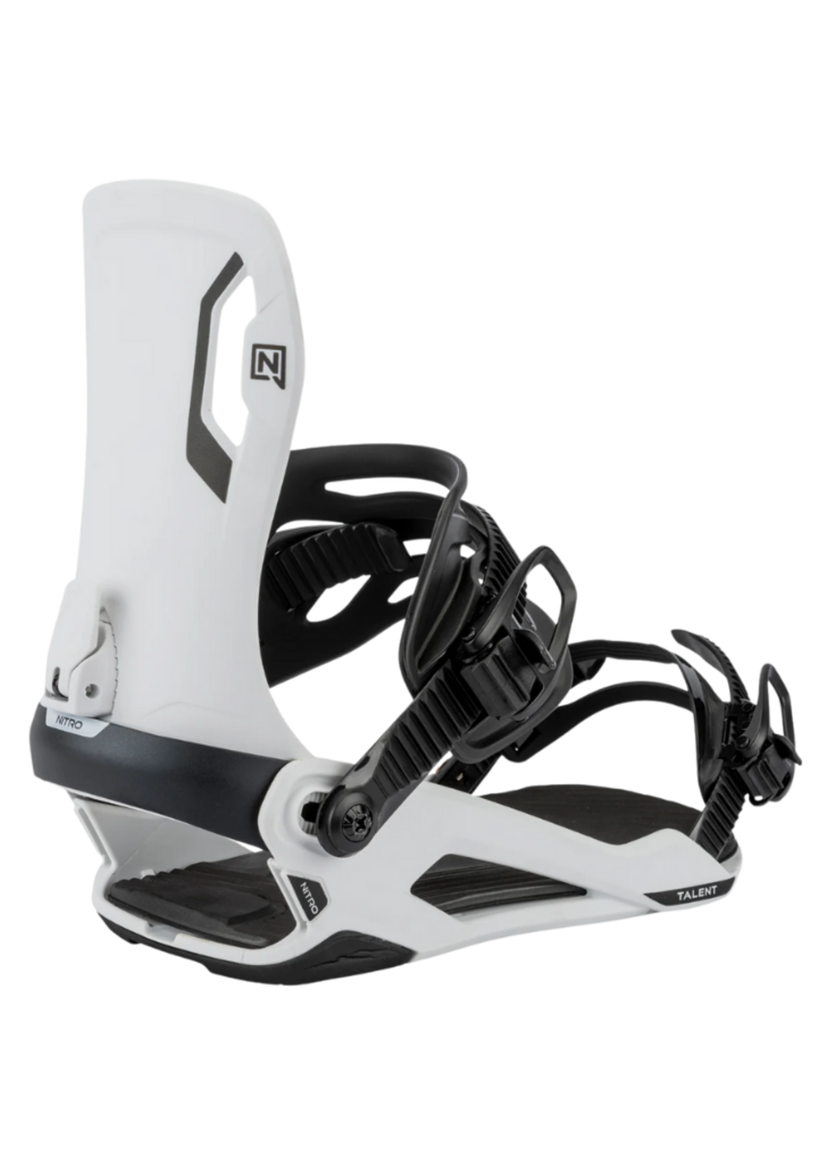 Nitro Talent Snowboard Binding 2026 - White