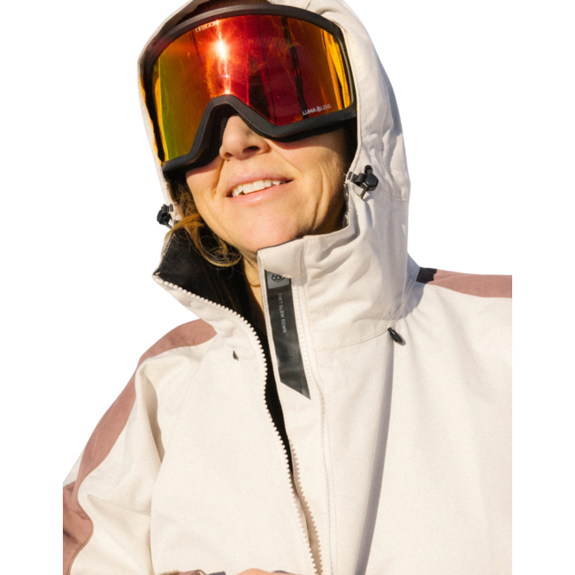 686 Women's Outline Shell Anorak | Limestone Colorblock