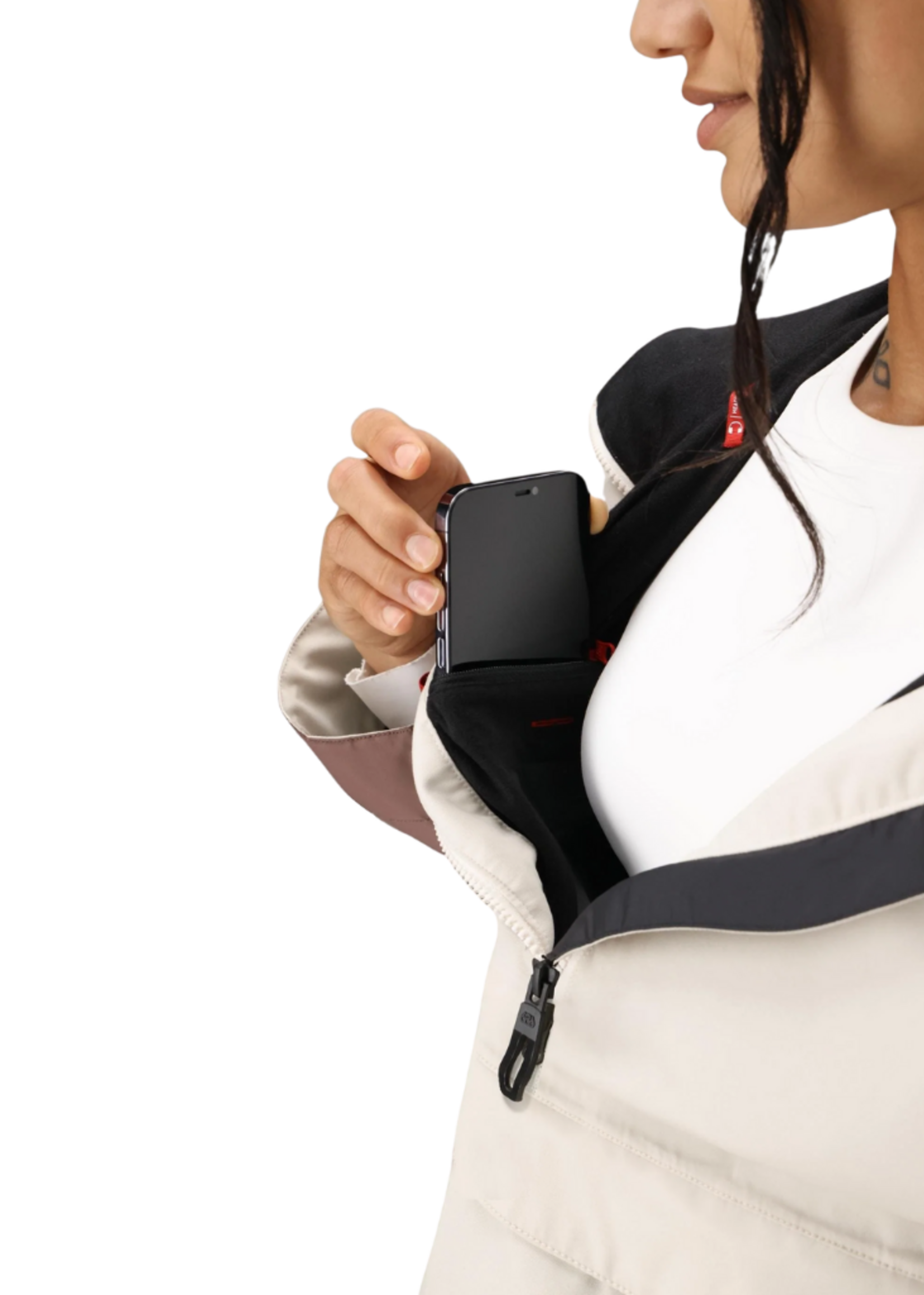 686 Women's Outline Shell Anorak |Limestone Colorblock