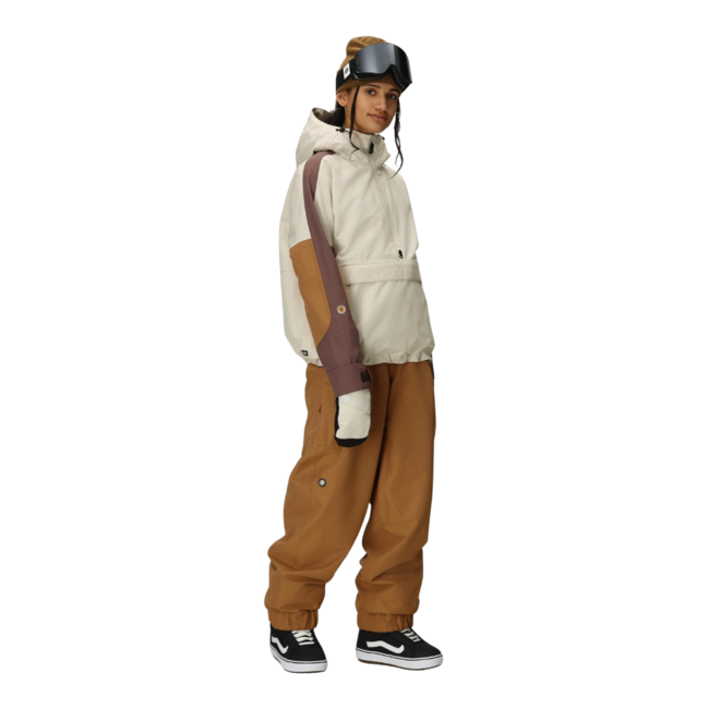 686 Women's Outline Shell Anorak | Limestone Colorblock