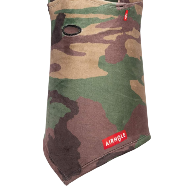 Airhole Hinge Milk Fleece Balaclava | Army