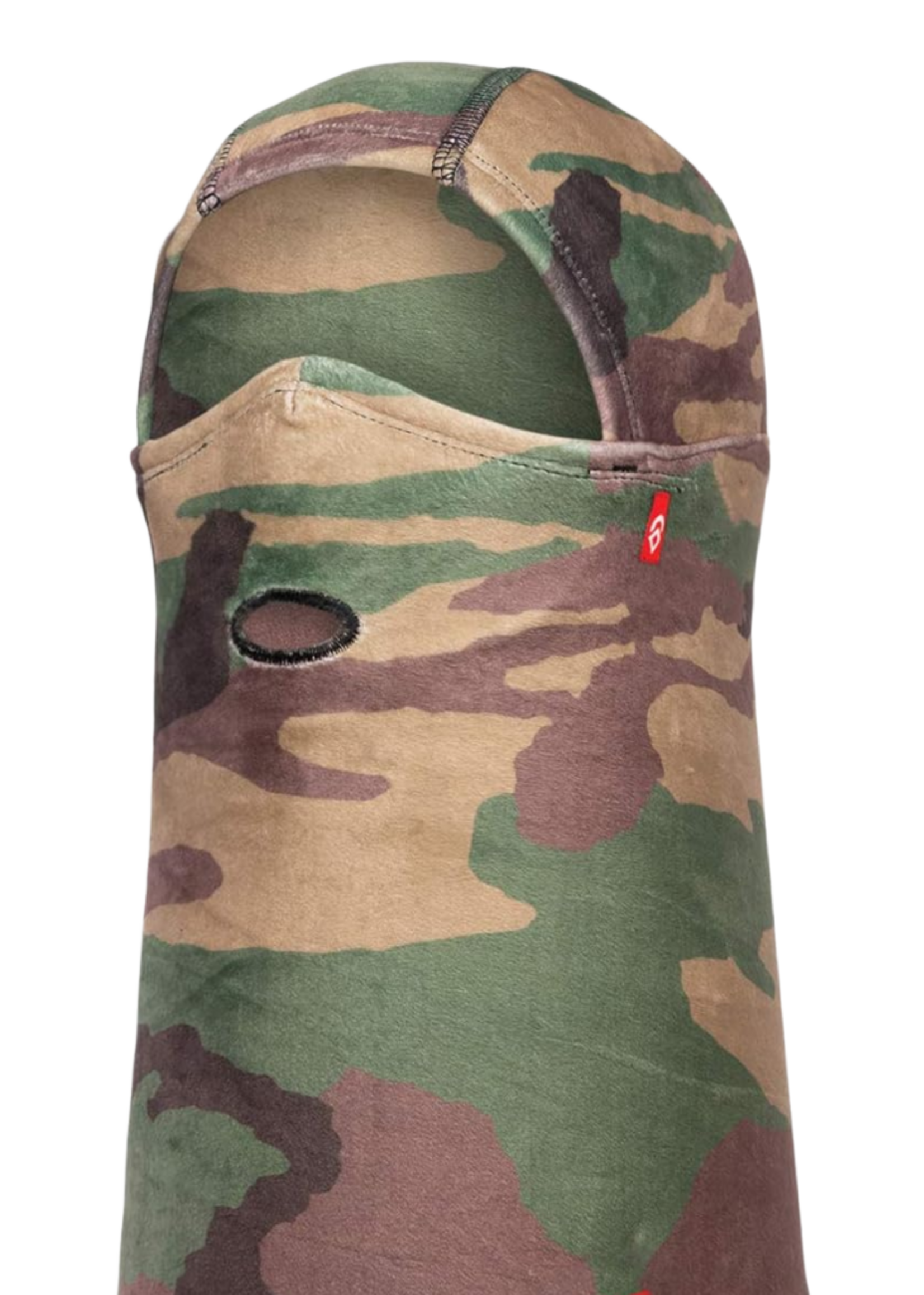 Airhole Hinge Milk Fleece Balaclava | Army