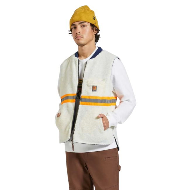 Brixton Men's Builders Abraham Reversible Vest
