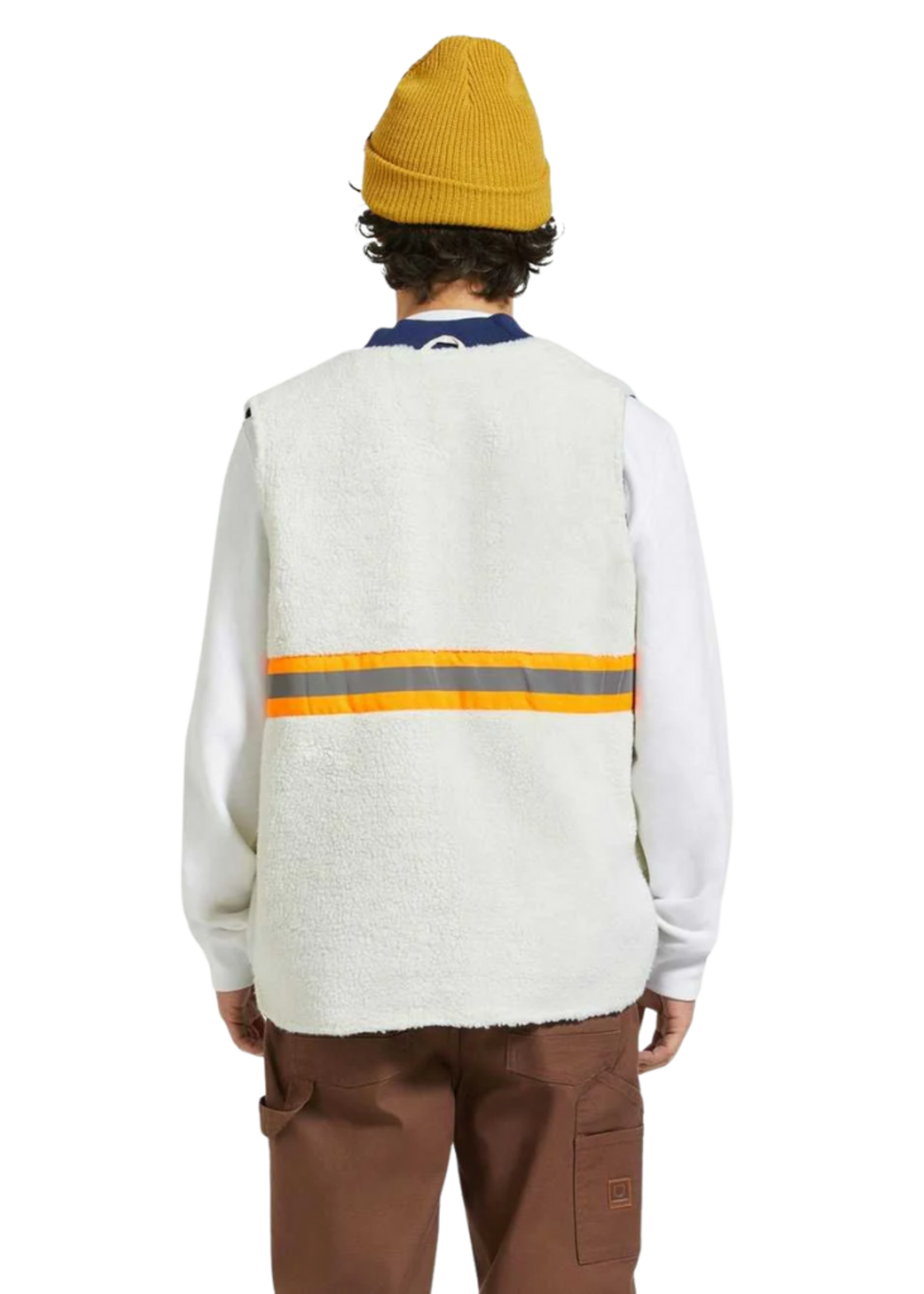 Brixton Men's Builders Abraham Reversible Vest