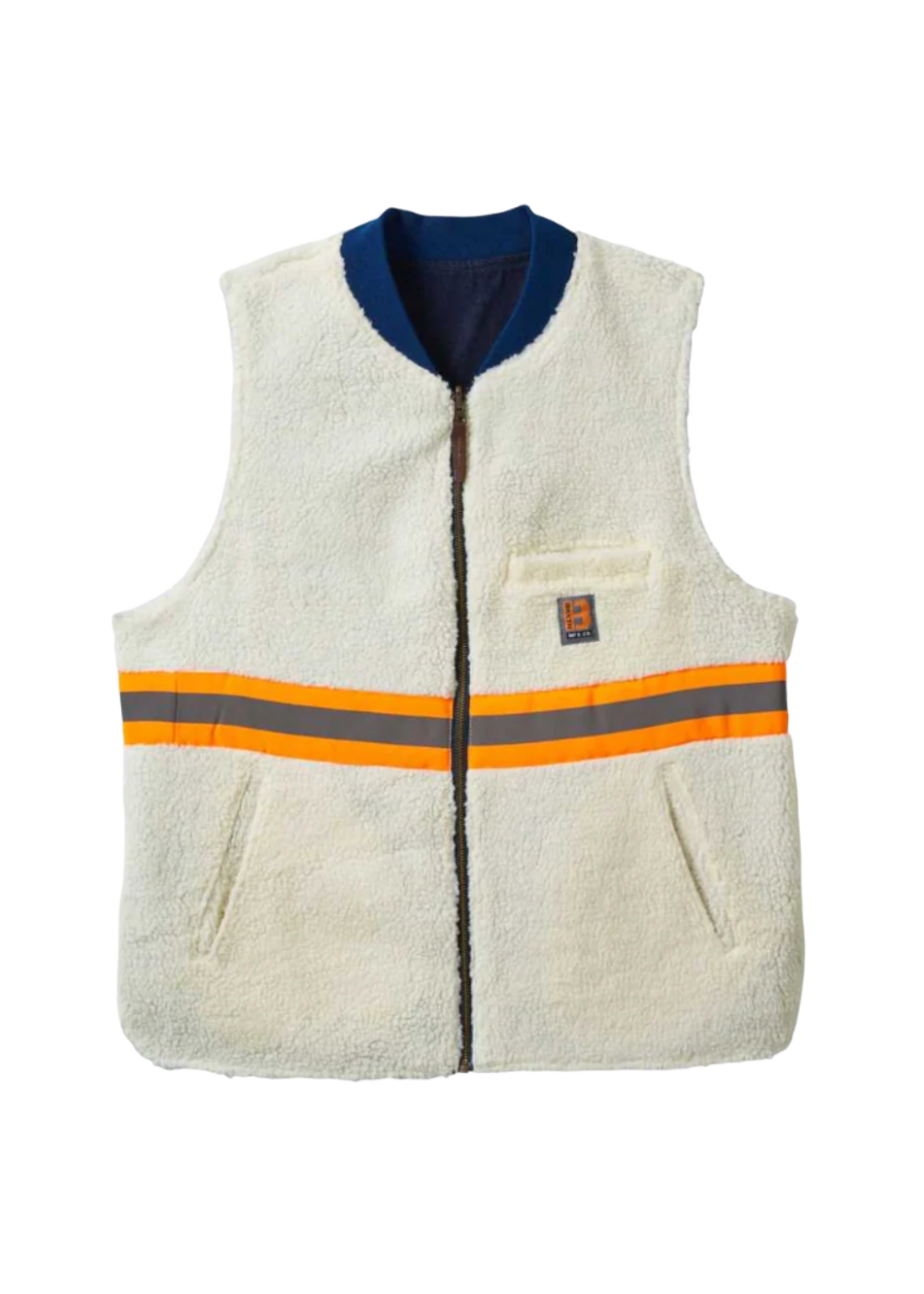 Brixton Men's Builders Abraham Reversible Vest