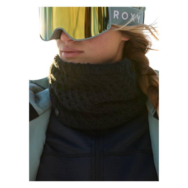 Roxy Women's Blizzard Collar Neck Warmer | Black