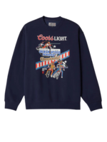 Brixton Coors Light Berm Crew | Navy