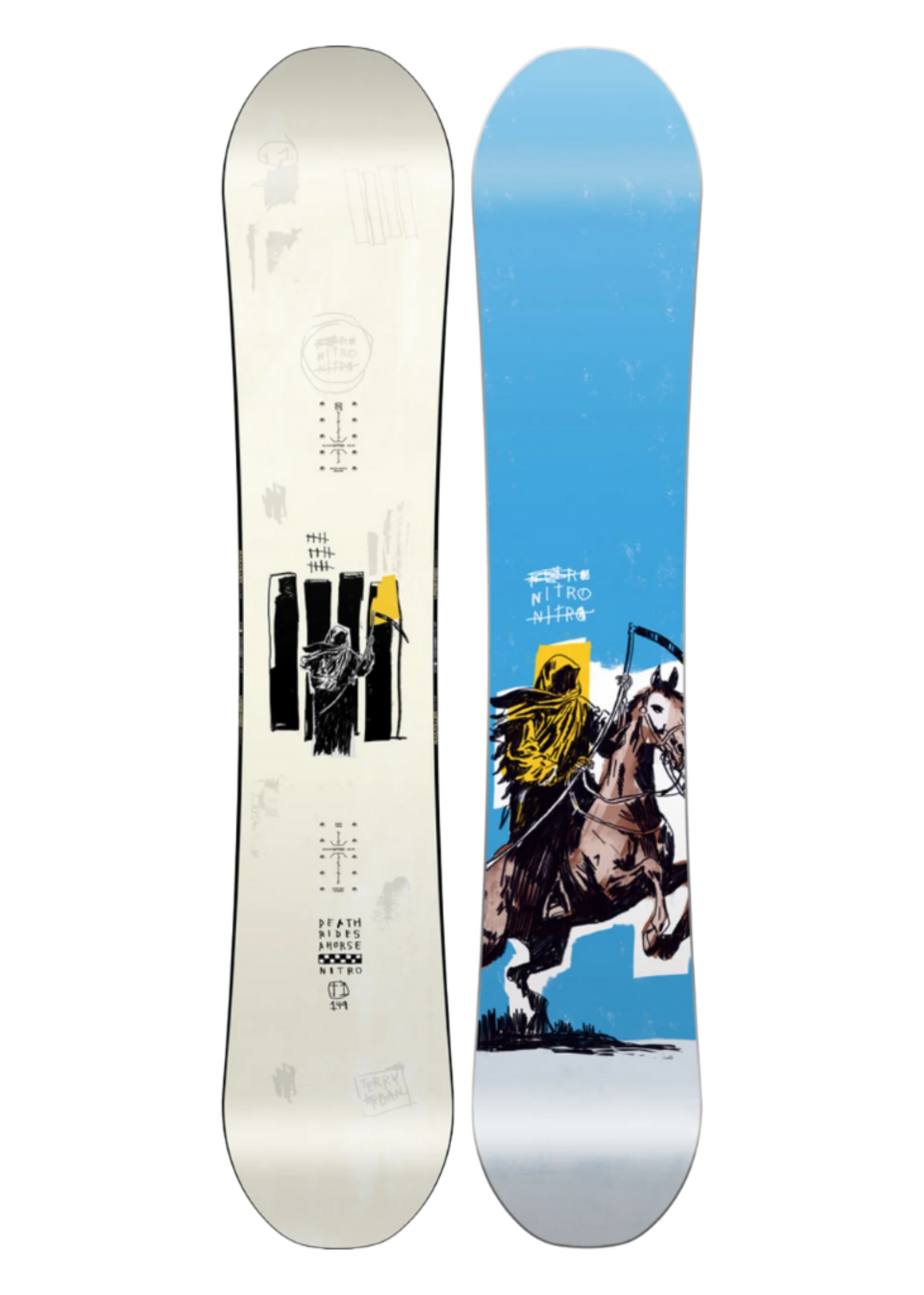 Nitro Men's T1 Snowboard | 158 Wide