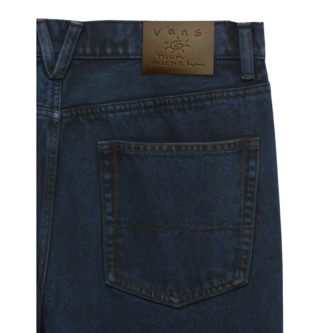 Vans Men's Check-5 Loose Tapered Denim Pant | Dress Blue