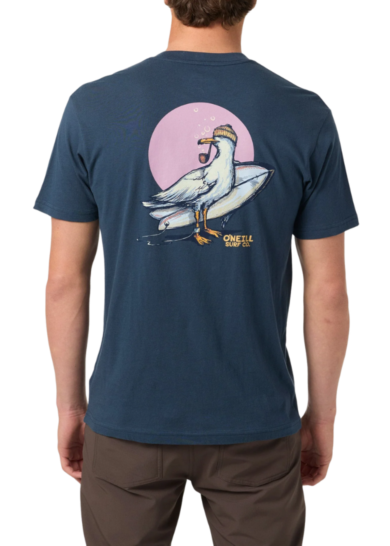 O'Neill Men's Steven  Seagull Short Sleeve T-Shirt