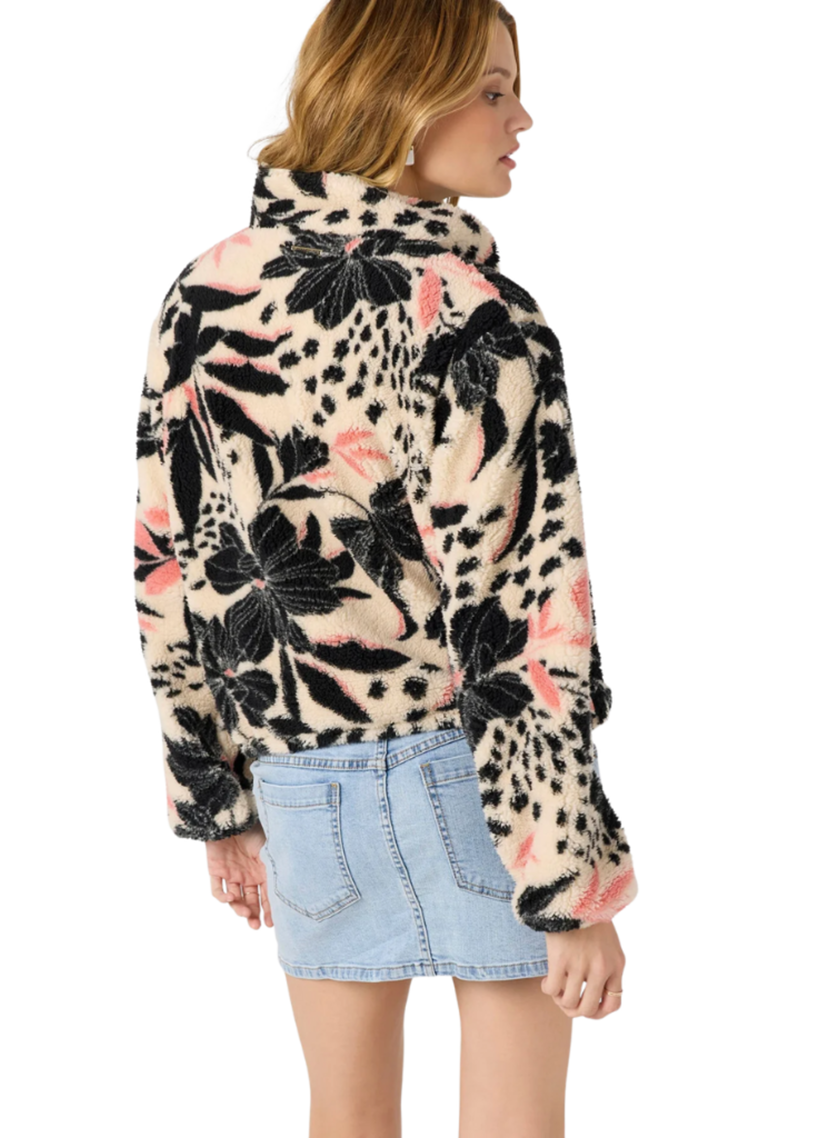 O'Neill Women's Kacey Printed Jacket Tapioca