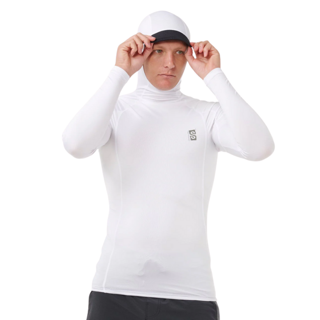 Rip Curl Men's Search UPF 50+ Performance Long Sleeve | White