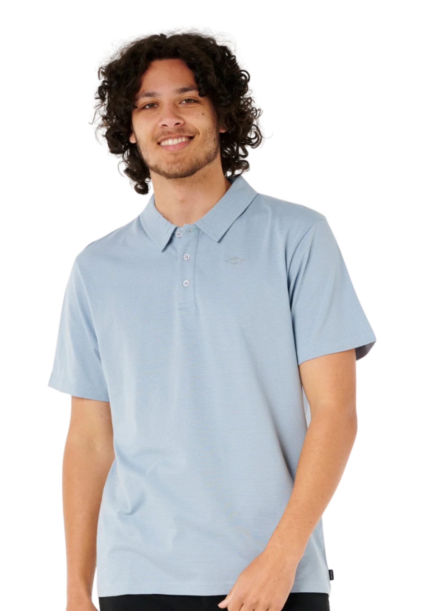 Rip Curl Men's Easy As Polo | Ice Blue