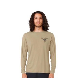 Rip Curl Icons Surflite UPF 50+ Long Sleeve | Washed Moss
