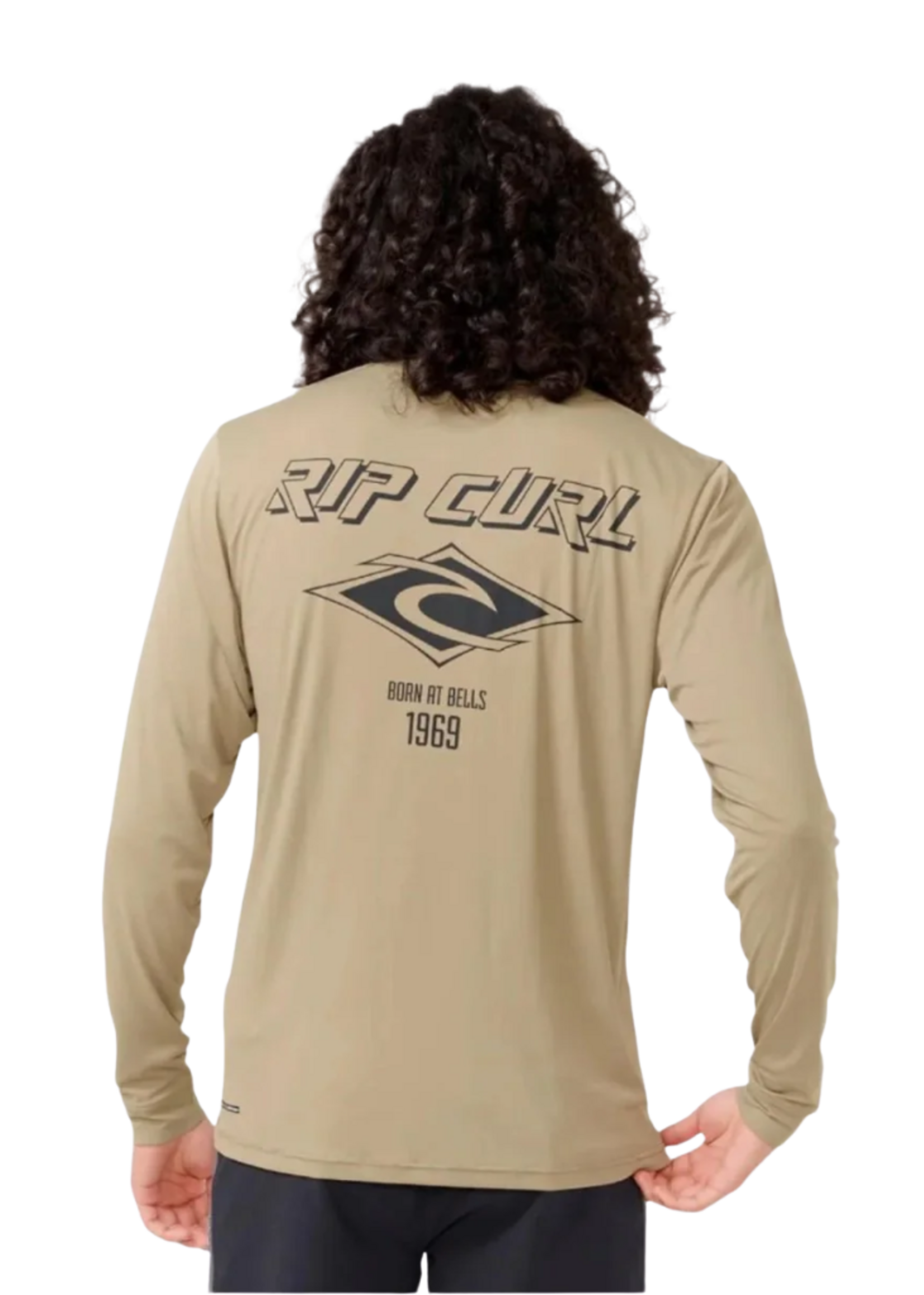 Rip Curl Men's Icons Surflite UPF 50+ Long Sleeve | Washed Moss