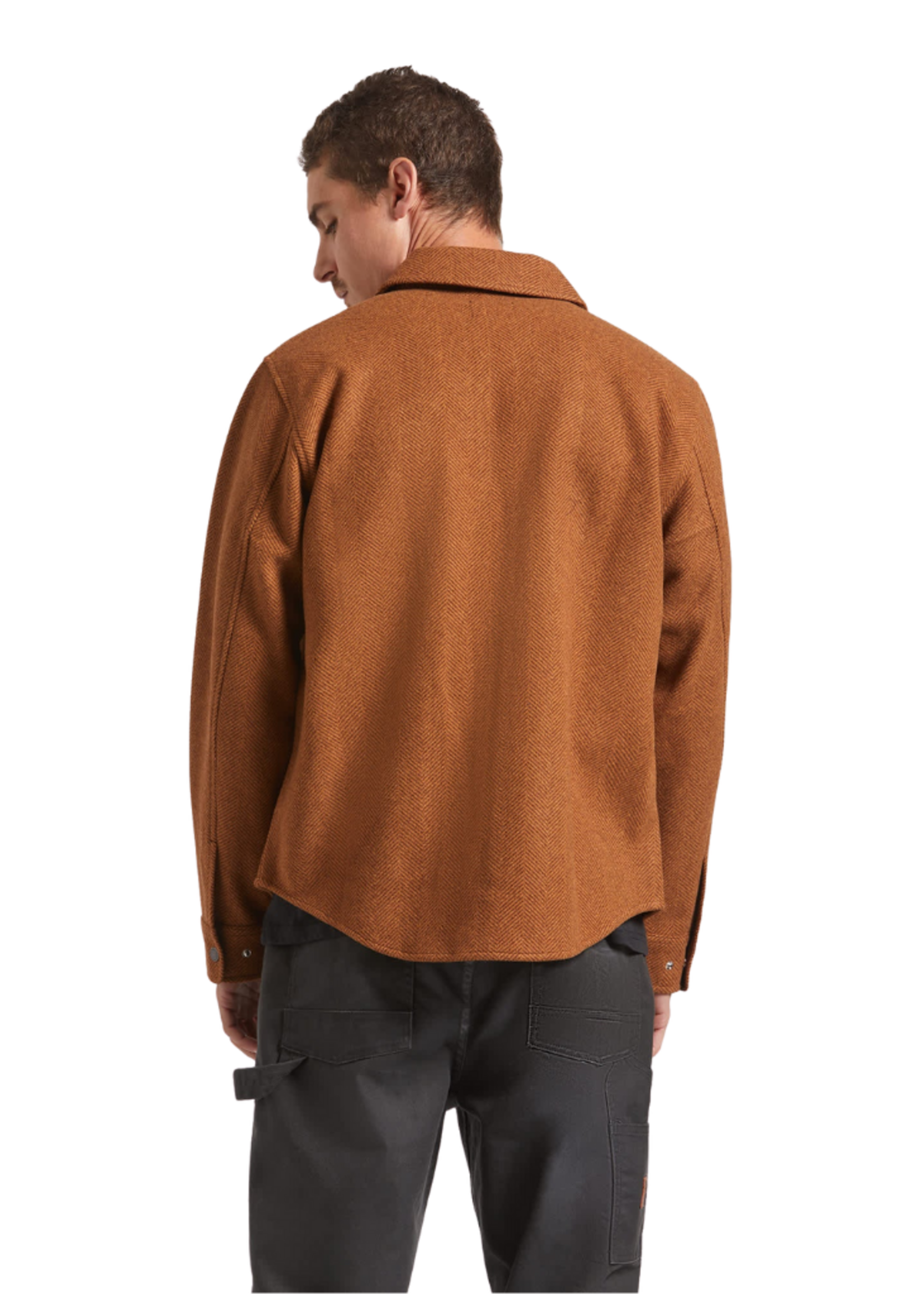 Brixton Men's Durham Brushed Jacket | Brushed Pinecone