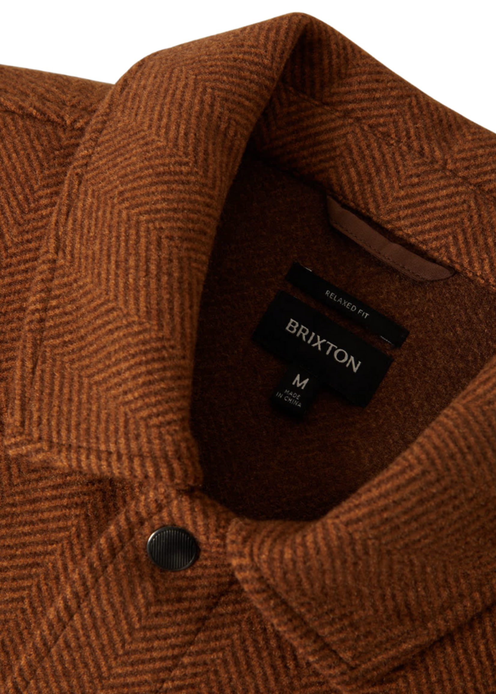 Brixton Men's Durham Brushed Jacket | Brushed Pinecone