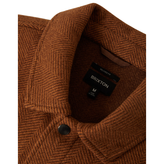 Brixton Men's Durham Brushed Jacket | Brushed Pinecone